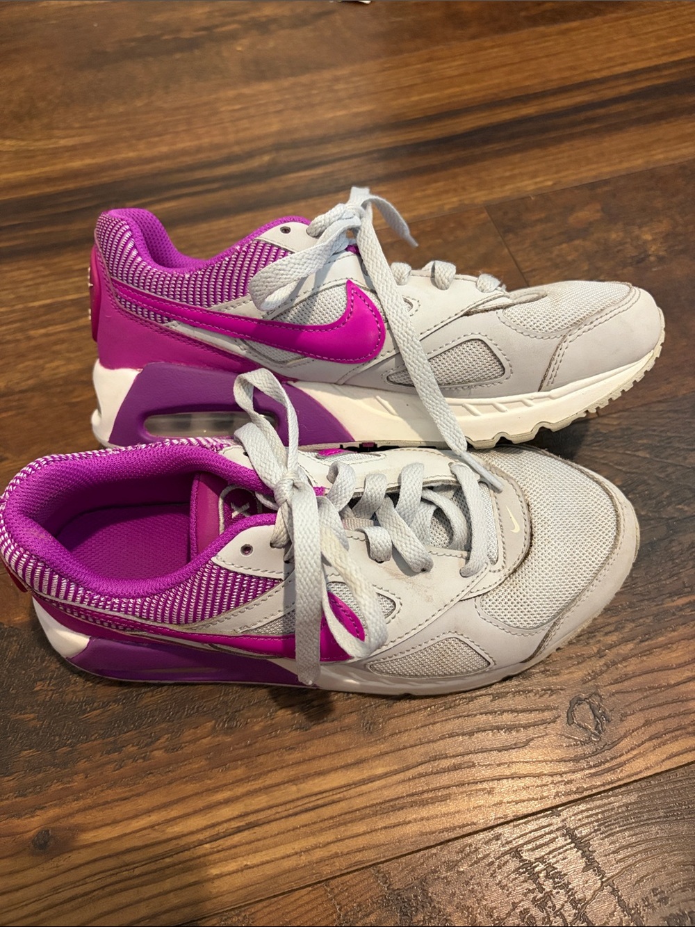 Nike Air Max IVO (PS) Kids Sneakers Shoes Gray/Purple 580371-055  Size 4Y